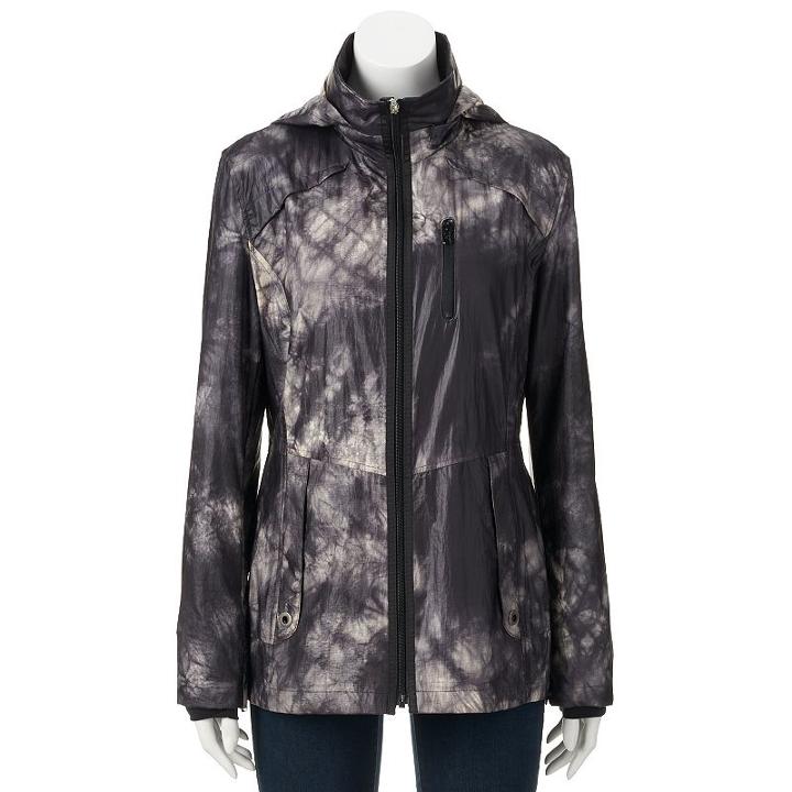 Women's Halifax Tie-dye Jacket, Size: Xl, Grey (charcoal)