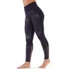 Women's Balance Collection Eleana Mesh Leggings, Size: Medium, Midnight Blue Shatter