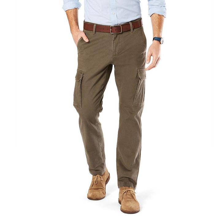 Big & Tall Dockers Athletic-fit Stretch Cargo Pants, Men's, Size: 38x36, Med Brown