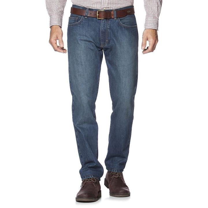 Men's Chaps Classic-fit 5-pocket Jeans, Size: 32x32, Med Blue