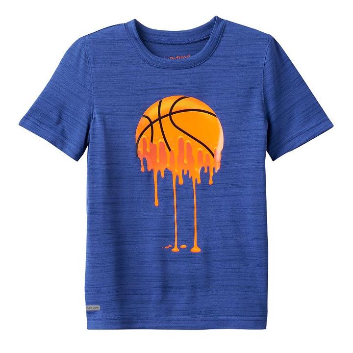 Boys 4-10 Jumping Beans&reg; Slubbed Active Tee, Boy's, Size: 5, Blue