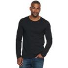 Men's Marc Anthony Essential Slim-fit Crewneck Sweater, Size: Large, Black