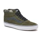 Vans Ward Hi Mte Men's Water Resistant Skate Shoes, Size: Medium (9), Dark Green