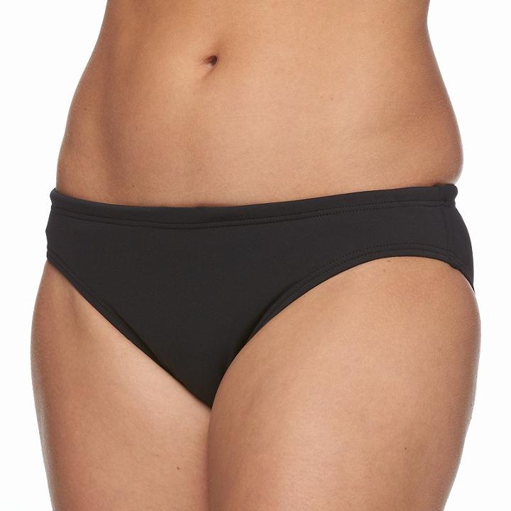 Women's Tyr Classic Bikini Bottoms, Size: Small, Black