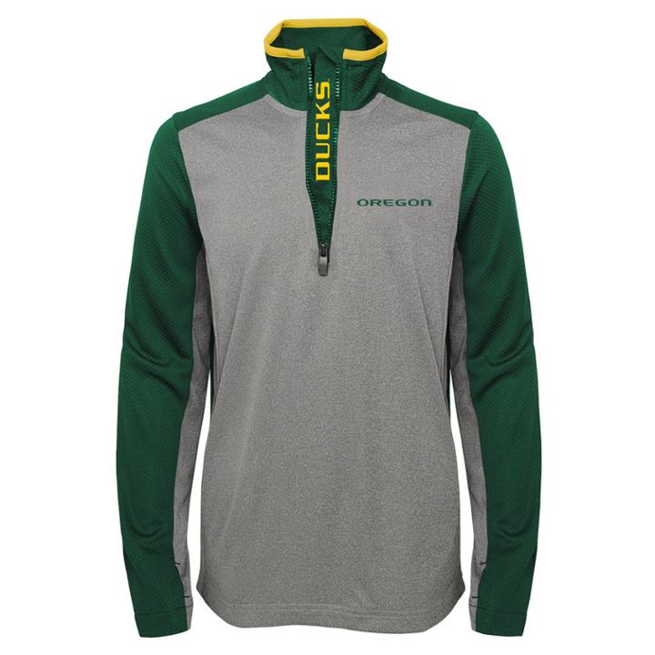 Boys 8-20 Oregon Ducks Matrix Pullover, Size: M 10-12, Grey