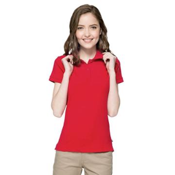 Juniors' Lee Uniforms Stretch Polo, Girl's, Size: Large, Red