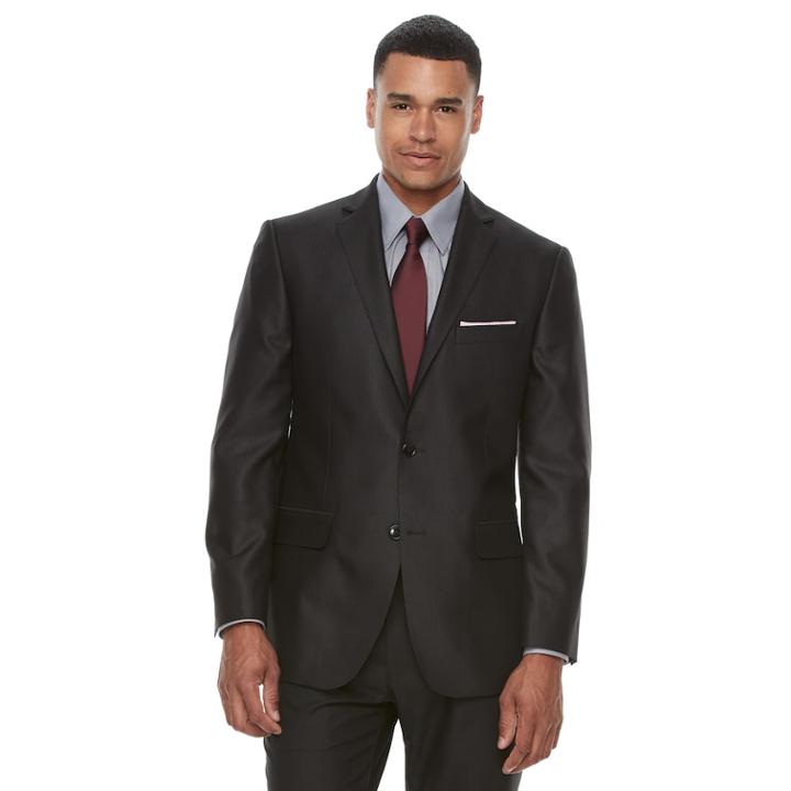 Men's Apt. 9&reg; Premier Flex Slim-fit Suit Coat, Size: 44 - Regular, Black