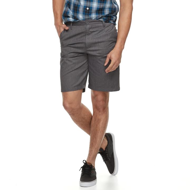 Men's Burnside Daily Chino Shorts, Size: 36, Grey (charcoal)