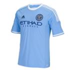 Adidas New York City Fc Wordmark Mls Jersey - Men, Size: Large, Blue