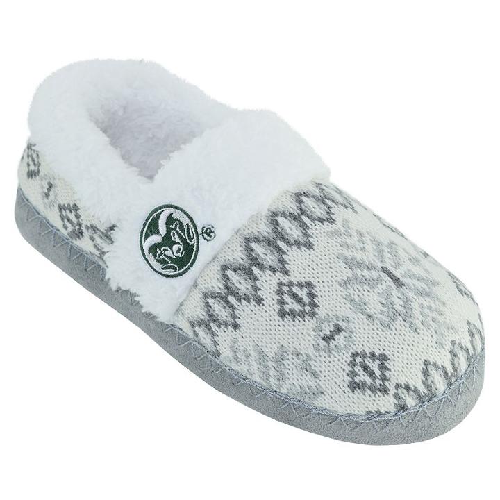Women's Colorado State Rams Snowflake Slippers, Size: Xl, Team