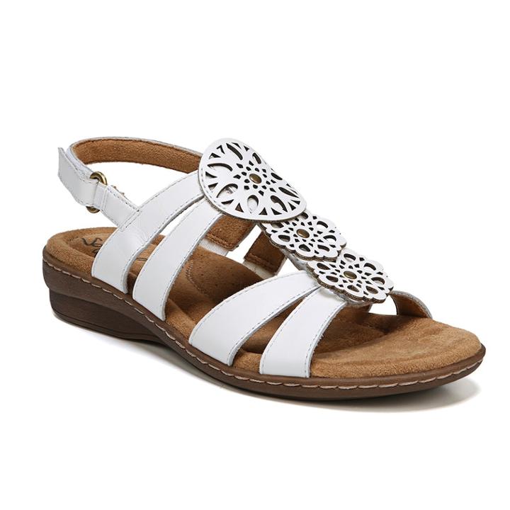 Naturalsoul By Naturalizer Bev Women's Sandals, Size: Medium (9.5), White