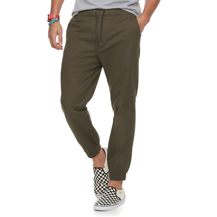 Men's Urban Pipeline&reg; Maxflex Twill Jogger Pants, Size: Large, Green