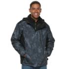 Men's Free Country 3-in-1 Systems Ripstop Jacket, Size: Large, Grey (charcoal)