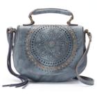 Mudd&reg; Lina Perforated Crossbody Bag, Women's, Blue