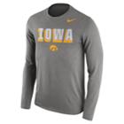 Men's Nike Iowa Hawkeyes Franchise Tee, Size: Large, Dark Grey