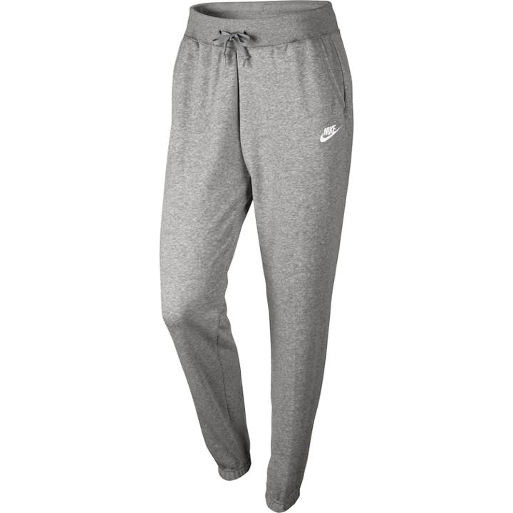 Women's Nike Sportswear Midrise Elastic Cuff Pants, Size: Large, Grey