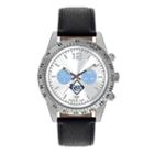 Men's Game Time Tampa Bay Rays Letterman Watch, Black