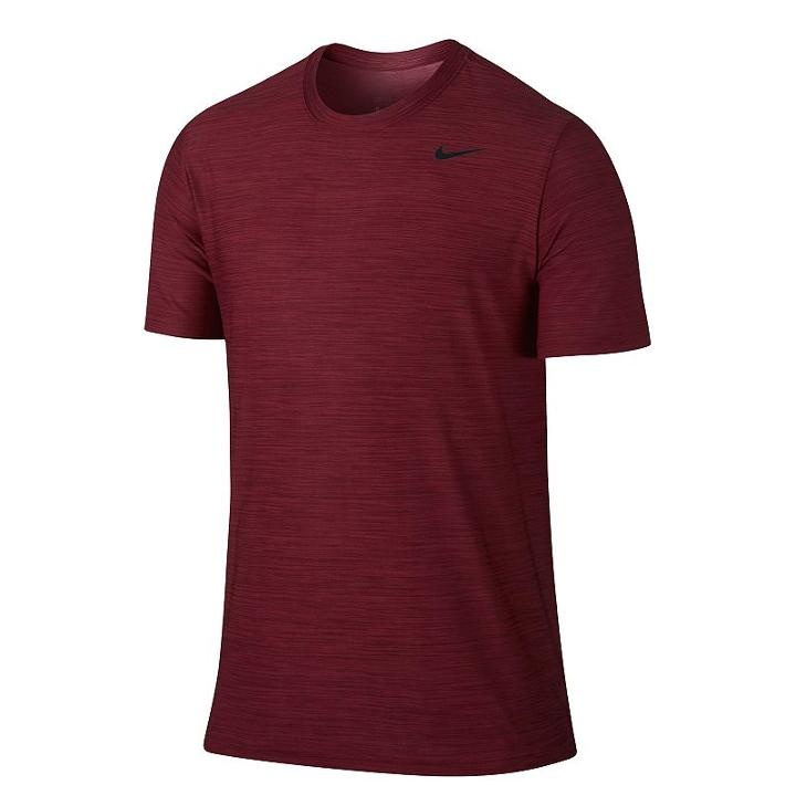 Men's Nike Breathe Tee, Size: Medium, Brt Pink