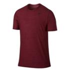 Men's Nike Breathe Tee, Size: Medium, Brt Pink