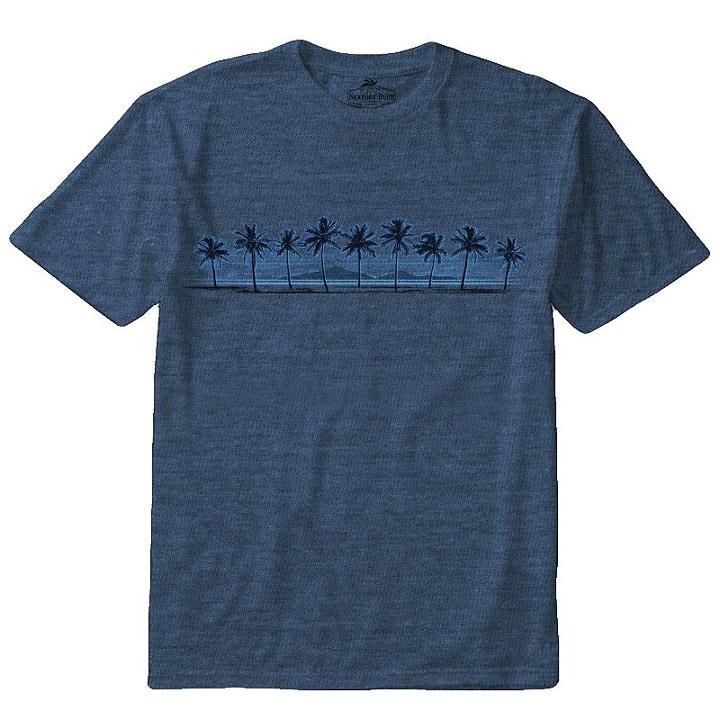 Big & Tall Newport Blue Between The Palms Tee, Men's, Size: L Tall, Blue Other