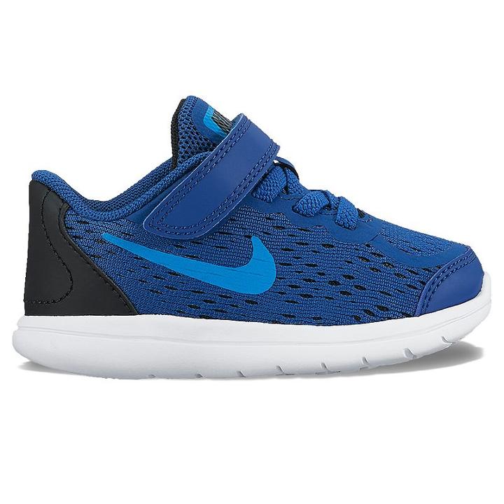 Nike Flex Run 2017 Toddler Boys' Shoes, Size: 5 T, Dark Blue