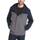 Big & Tall Men's Levi's&reg; Arctic Cloth Hooded Rain Jacket, Size: Xxl Tall, Grey