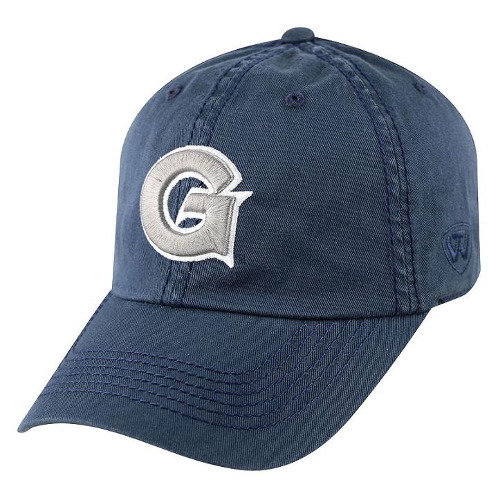 Adult Top Of The World Georgetown Hoyas Crew Baseball Cap, Blue (navy)