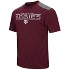 Men's Campus Heritage Texas A & M Aggies Rival Heathered Tee, Size: Medium, Dark Red