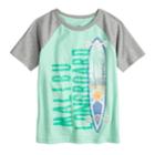 Boys 4-7x Sonoma Goods For Life&trade; Raglan Graphic Tee, Size: 7, Med Green