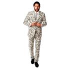 Men's Opposuits Slim-fit Cashanova Suit & Tie Set, Size: 46 - Regular, Ovrfl Oth