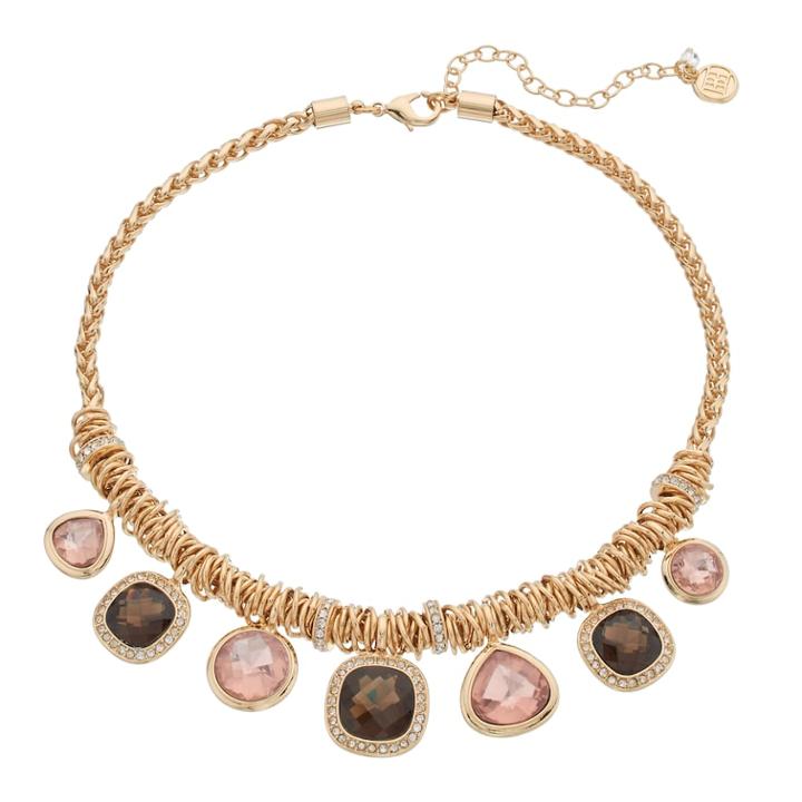 Dana Buchman Geometric Statement Necklace, Women's, Multicolor