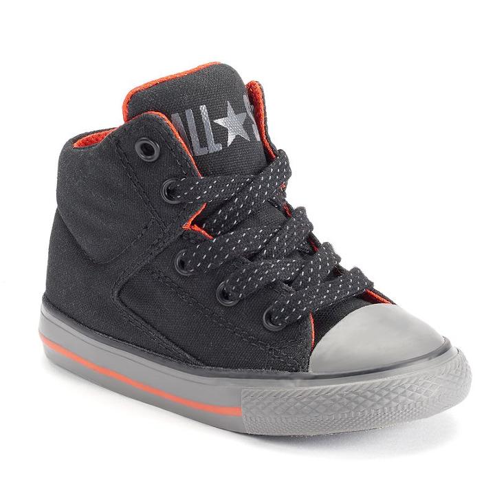 Baby / Toddler Converse Chuck Taylor All Star High Street Water-resistant High-top Sneakers, Toddler Boy's, Size: 5 T, Black