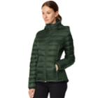 Women's Heat Keep Hooded Packable Puffer Down Jacket, Size: Xl, Lt Green