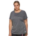 Plus Size Fila Sport&reg; Break Through Workout Tee, Women's, Size: 1xl, Light Grey