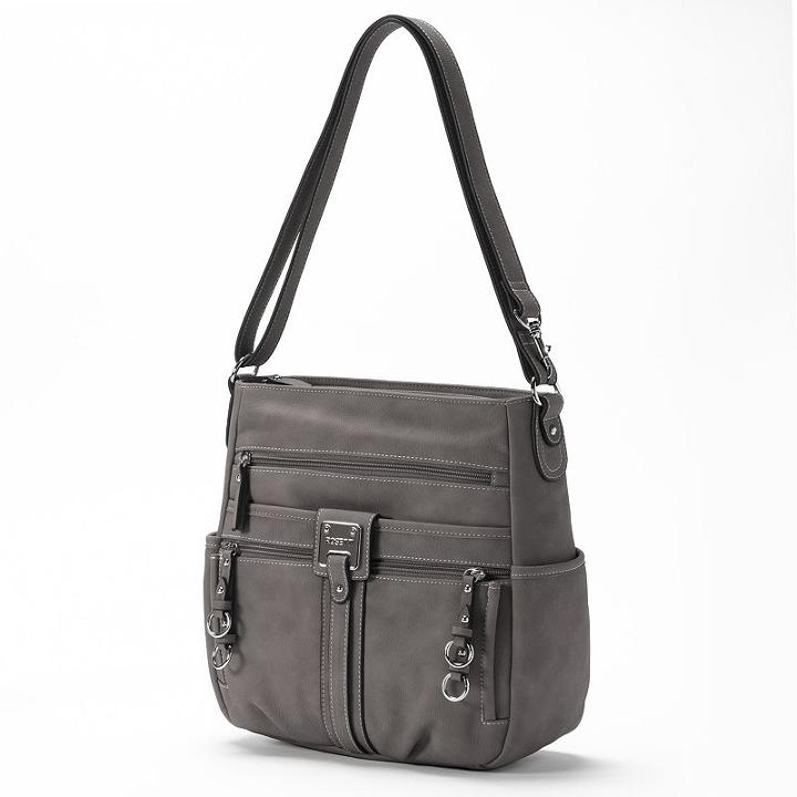Rosetti Double-duty Bucket Bag, Women's, Med Grey