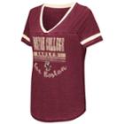 Women's Campus Heritage Boston College Eagles Gunther Jersey Tee, Size: Xxl, Med Red