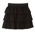 Girls 7-16 Iz Amy Byer Tiered Skirt, Girl's, Size: Xl, Black