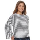 Juniors' Grayson Threads Hatchi Bell Sleeve Top, Teens, Size: Xl, White