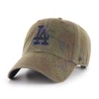 Men's '47 Brand Los Angeles Dodgers Sector Clean Up Hat, Brown