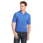 Big & Tall Izod Heritage Solid Pique Polo, Men's, Size: Xl Tall, Blue