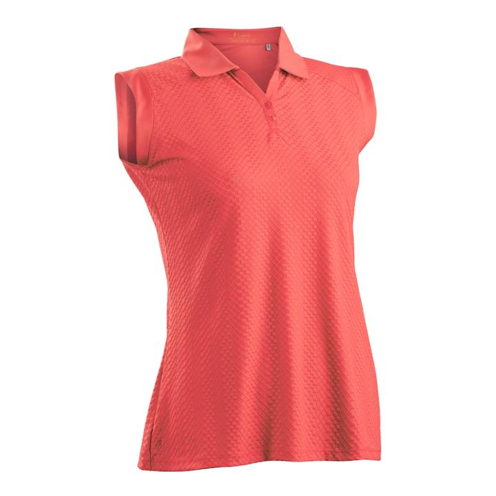 Plus Size Nancy Lopez Grace Sleeveless Golf Polo, Women's, Size: 1xl, Med Orange