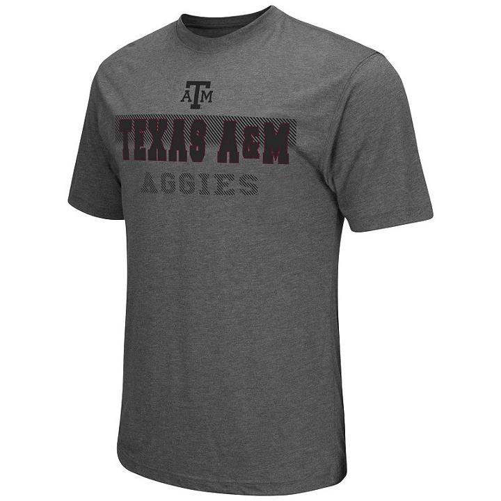 Men's Colosseum Texas A & M Aggies Prism Tee, Size: Medium, Dark Red