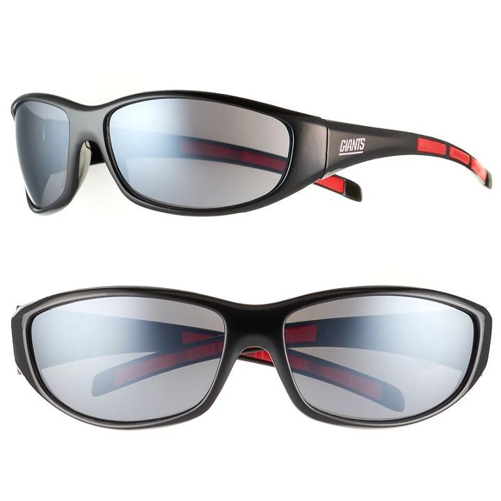 Adult New York Giants Wrap Sunglasses, Multicolor