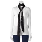 Mudd&reg; Studded Skinny Scarf, Women's, Black