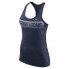Women's Nike Penn State Nittany Lions Dri-fit Touch Tank Top, Size: Xl, Blue (navy)