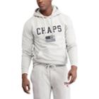Men's Chaps Heritage Collection Regular-fit French Terry Graphic Hoodie, Size: Large, Grey