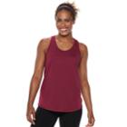 Women's Tek Gear&reg; Performance Racerback Tank, Size: Large, Dark Red