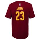 Boys 4-7 Cleveland Cavaliers Lebron James Name And Number Tee, Size: S 4, Dark Red
