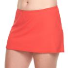 Plus Size Chaps Solid Skirtini Bottoms, Women's, Size: 20 W, Lt Orange