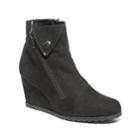 2 Lips Too Nine Women's Wedge Ankle Boots, Size: Medium (9), Black